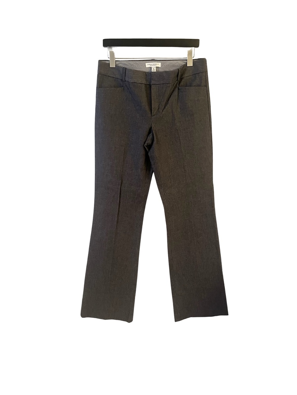 Banana Republic Sloan Fit Trouser | Gray Herringbone | 8T | 30x36